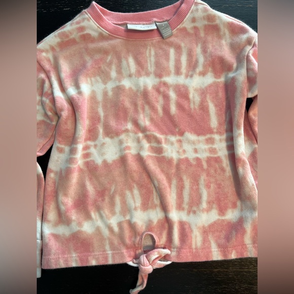 Girls Tie Front Sweatshirt XS/4 - Picture 2 of 5
